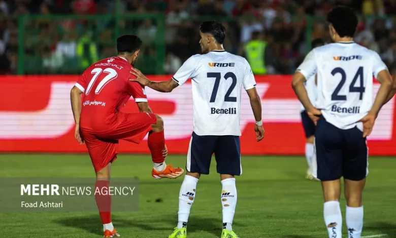 پیروزی یک نیمه ای پرسپولیس مقابل ملوان